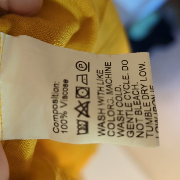 NWT Swiss Dot Tie Neck Lace Hem Dress - Picture 8 of 9